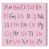 Thumbnail for your product : Oliver The Gal Artist Co. Olivia's Easel 'Pink ABCs' Canvas Art