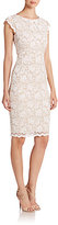 Thumbnail for your product : ABS by Allen Schwartz Lace Cap-Sleeve Dress