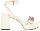 Thumbnail for your product : Gucci Marmont leather platform sandals