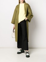 Thumbnail for your product : Loewe Belted Oversized Coat