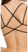 Thumbnail for your product : Frankie's Bikinis Kaia Seamless Braided Bikini Top