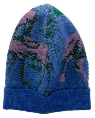 Vivienne Westwood Patterned Rib Knit-Trimmed Beanie