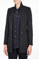 Thumbnail for your product : Denham Jeans Printed Green Crombie Coat