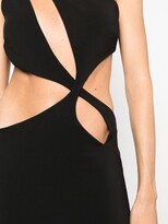 Thumbnail for your product : Mônot Slash-Detail Mini Dress
