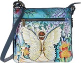 Thumbnail for your product : Anuschka Expandable Travel Crossbody 550 (Enchanted Garden) Handbags