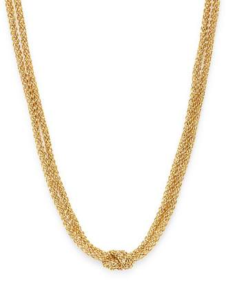 Bloomingdale's 14K Yellow & White Gold Mesh Chain Choker Necklace, 17" - 100% Exclusive