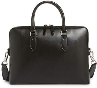 Burberry 'New London' Calfskin Leather Briefcase