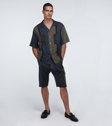 Thumbnail for your product : Barena Linen and cotton-blend shorts