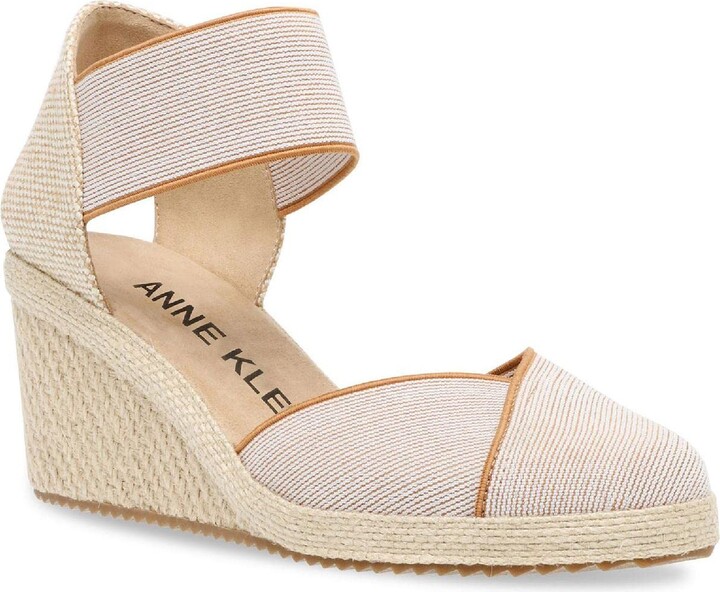 Anne Klein WOMEN'S ZOEY ESPADRILLE WEDGE