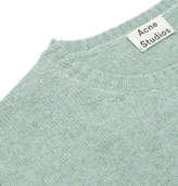Thumbnail for your product : Acne Studios Nicol Embroidered MÃ©lange Wool Sweater