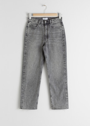 And other stories Straight Mid Rise Jeans