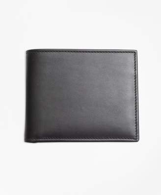 Brooks Brothers Leather with Black Watch Wallet