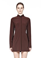 Thumbnail for your product : Alexander Wang Fitted Shirt Dress With Collar Pin