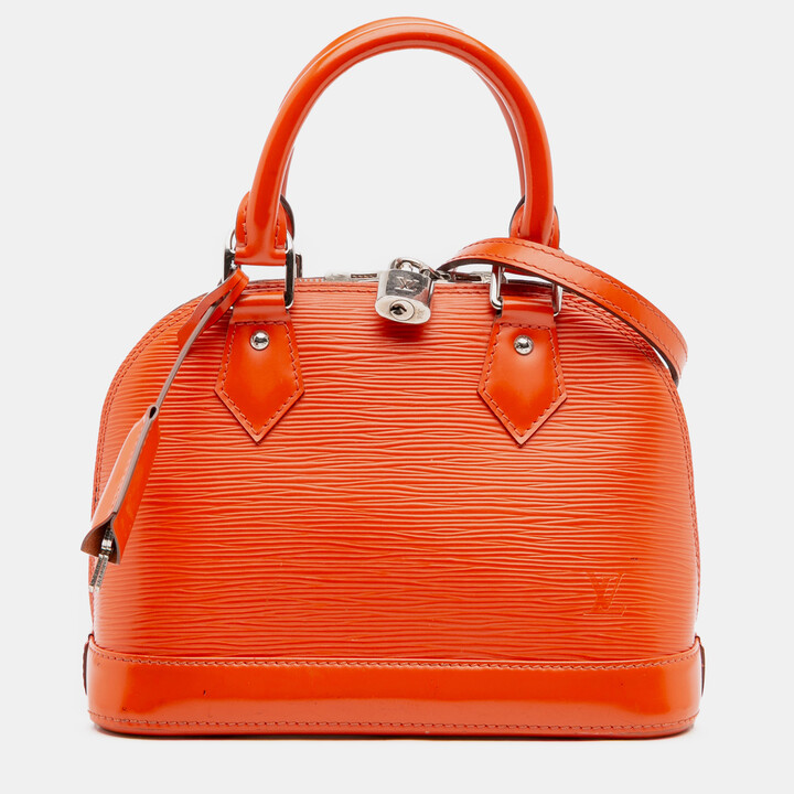 Louis Vuitton Red Epi Alma BB