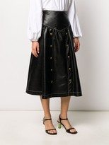 Thumbnail for your product : Philosophy di Lorenzo Serafini Panelled Flared Skirt