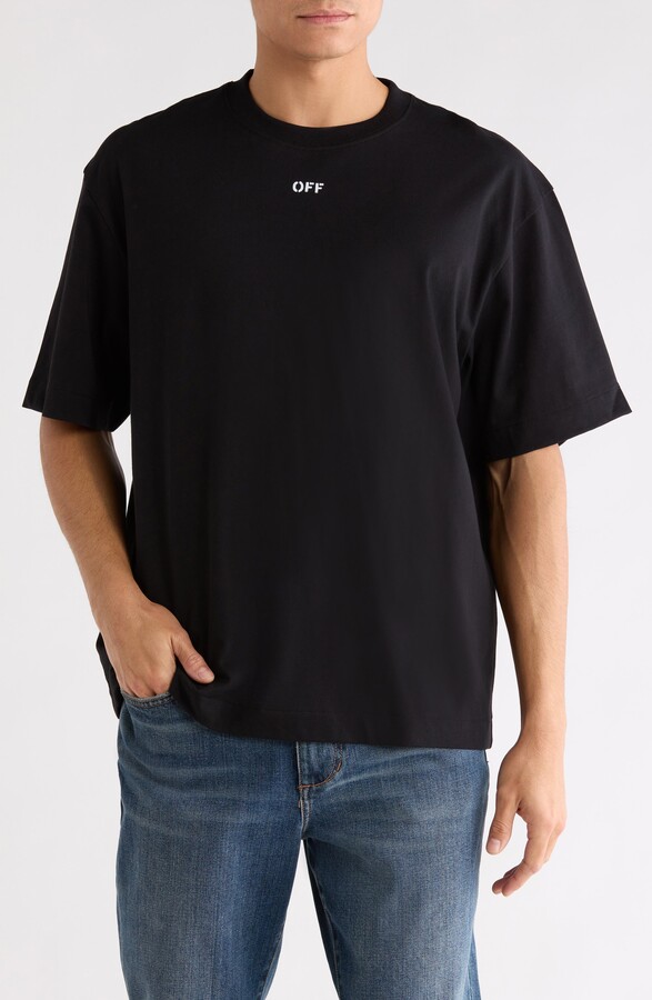 Off-White Scribble Diagonal Skate Graphic T-Shirt