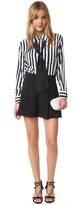 Thumbnail for your product : Alice + Olivia Winslet Pleated Shorts