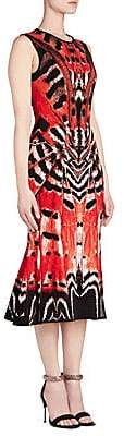 Alexander McQueen Women's Sleeveless Midi Dress