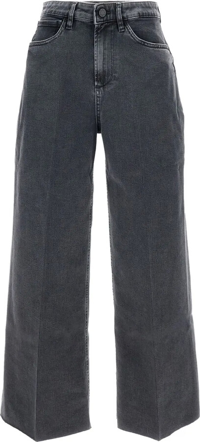 3x1 Faded Wide-Leg Jeans