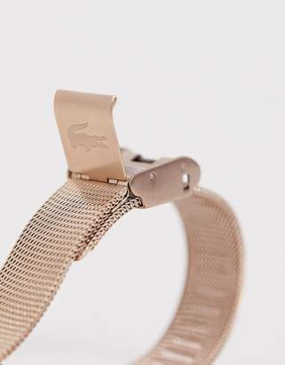 Lacoste Cannes mesh watch-Gold