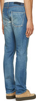 Thumbnail for your product : Visvim Blue Distressed Social Sculpture Jeans
