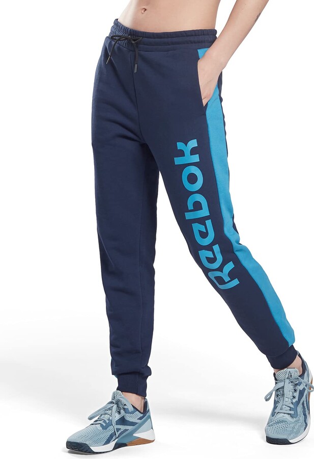 Core 10 by Reebok Women's French Terry Big Logo Joggers - ShopStyle  Activewear Tops