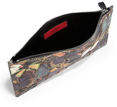 Thumbnail for your product : Valentino Butterfly Leather Pouch