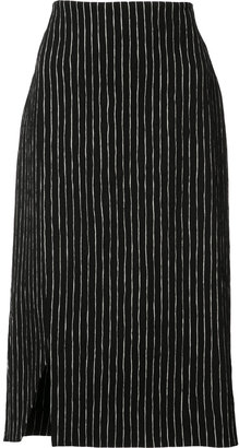 Protagonist striped pencil skirt