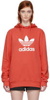 Thumbnail for your product : adidas Orange Trefoil Hoodie