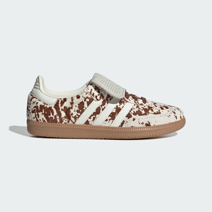 adidas Cow Print Samba Long Tongue Shoes Off White M 4 / W 5 Womens
