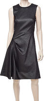 Thumbnail for your product : Max Studio by Leon Max Jacquard Draped Dress