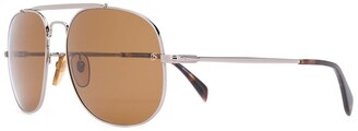 David Beckham Round-Frame Sunglasses