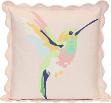 StyleCraft Home Tamara Day for StyleCraft Hummingbird Pillow - Right Facing - 22" x 22"
