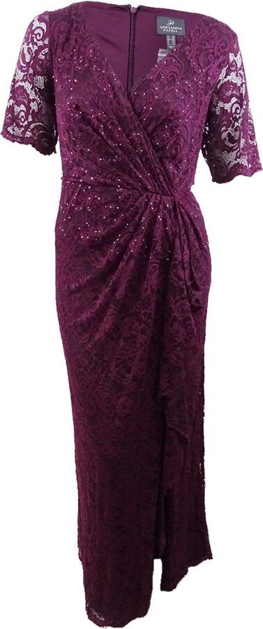 Adrianna Papell Purple Women's Evening Dresses | ShopStyle