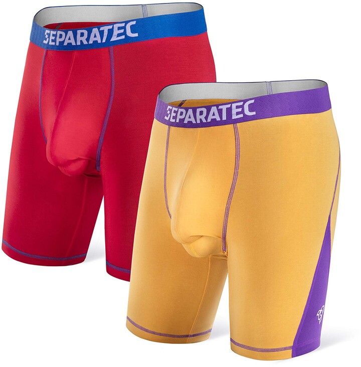 Separatec Men's Underwear Dual Pouch Active Sport Quick Dry 8