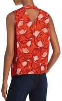 Thumbnail for your product : Cooper & Ella Liv Smocked Tie-Neck Tank