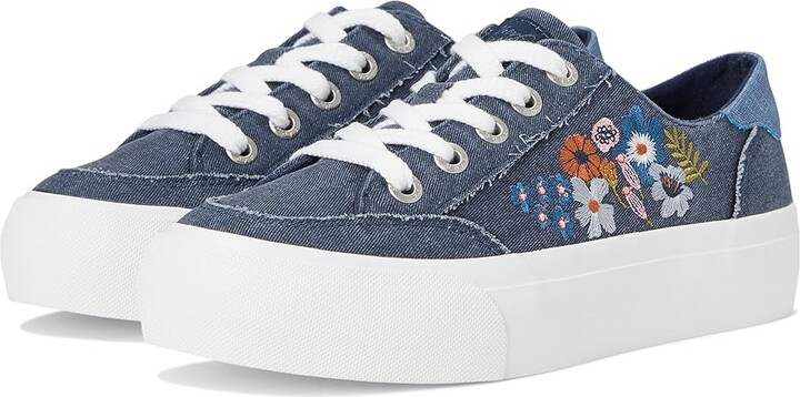 Blowfish Malibu Sadie-Sun 3 Women's Shoes Navy : 7 M, Canvas/Faux Leather