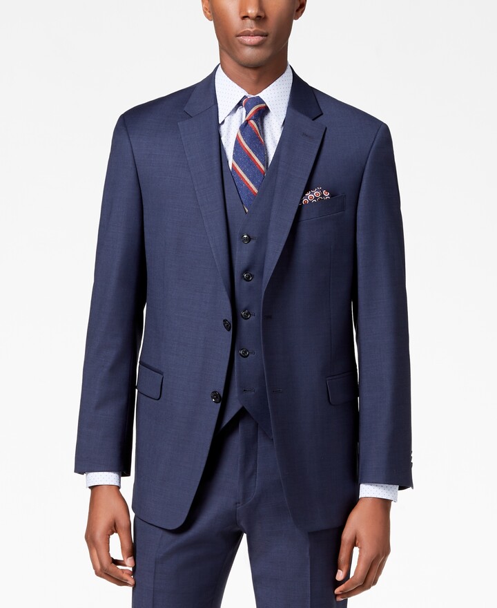 Tommy Hilfiger Men's Modern-Fit Th Flex Stretch Suit Jackets - ShopStyle