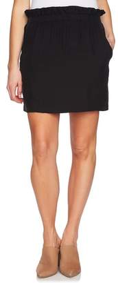 1 STATE Paperbag Miniskirt
