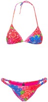 Thumbnail for your product : Reina Olga The Scrunchie Japan Printed Bikini Set