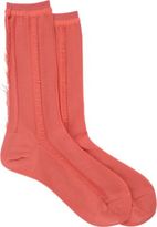 Thumbnail for your product : Antipast Delicate Fringe Mid-Calf Socks