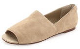 Thumbnail for your product : Steven Pearla Suede Open Toe Flats