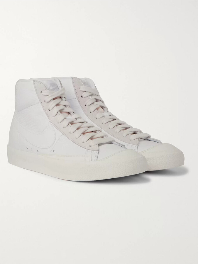 nike leather high tops