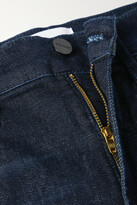Thumbnail for your product : Frame Le Sylvie High-rise Slim-leg Jeans - Blue