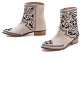 Thumbnail for your product : Plomo Nuria Embroidered Booties