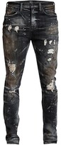 Thumbnail for your product : PRPS Distress LA Three Skinny Jeans