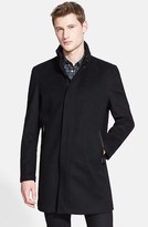 Thumbnail for your product : John Varvatos Collection Wool Blend Coat