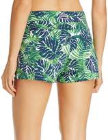 Thumbnail for your product : Vilebrequin Madrague Palm Print Swim Cover-Up Shorts