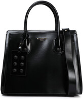Thumbnail for your product : Balmain Glossed-leather Tote