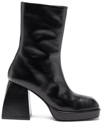 Nodaleto Bulla Corta Leather Ankle Boots - Black